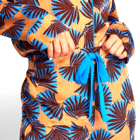 NEW Diane Von Furstenberg’s Fan Print Veronica Trousers 12 - Picture 4 of 13